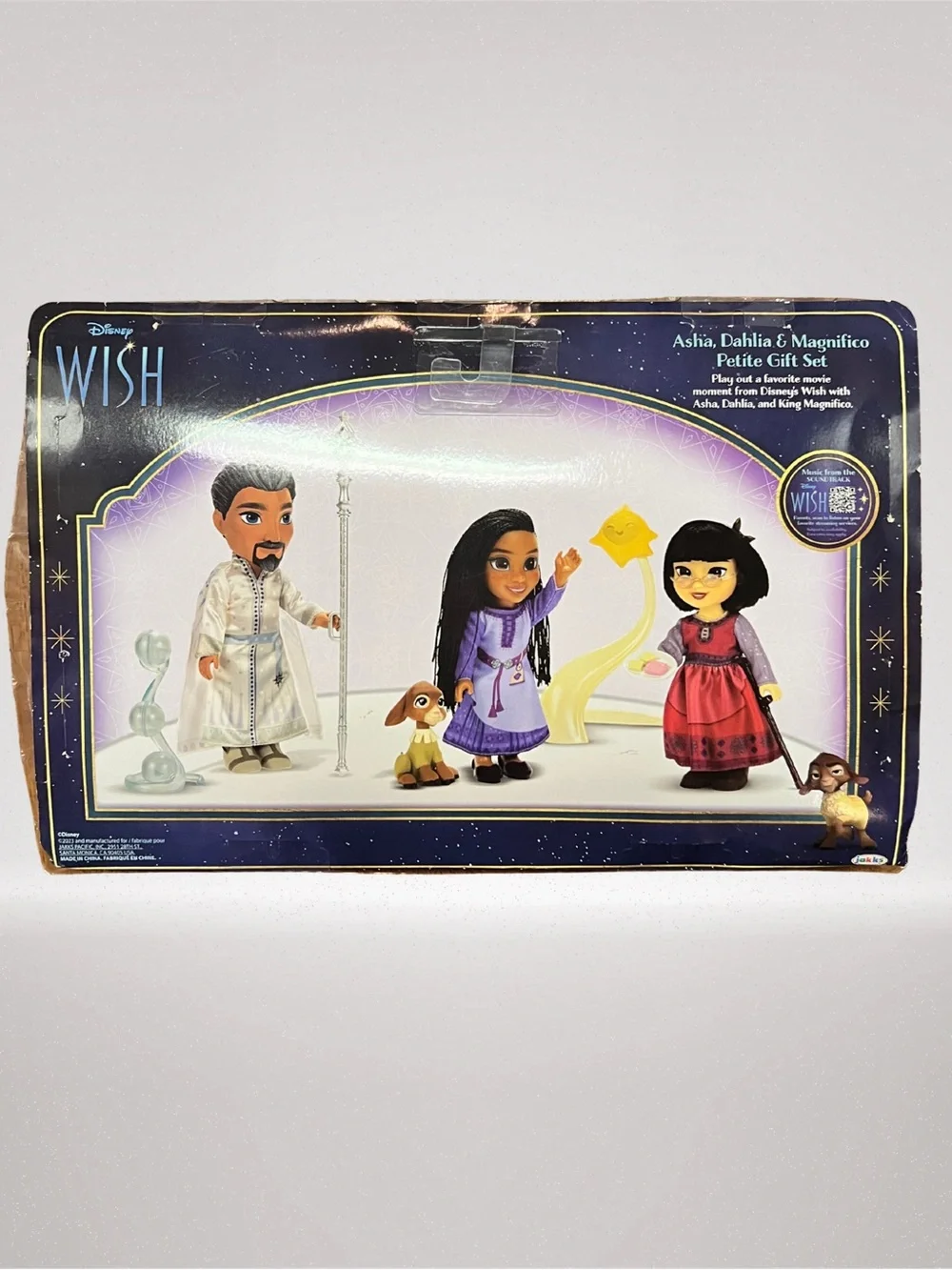 Disney Wish Asha Dahlia & Magnifico Petite Doll Gift Set Target Exclusive